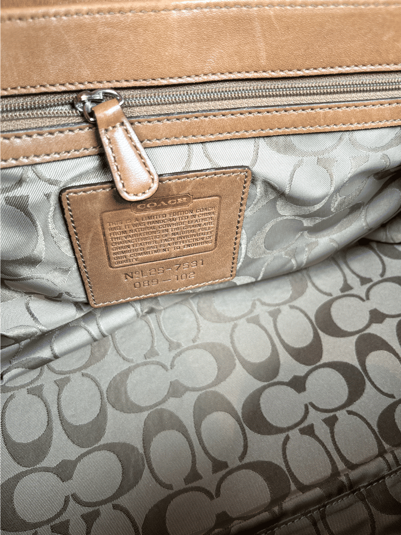 Vintage Leather Soho Bag