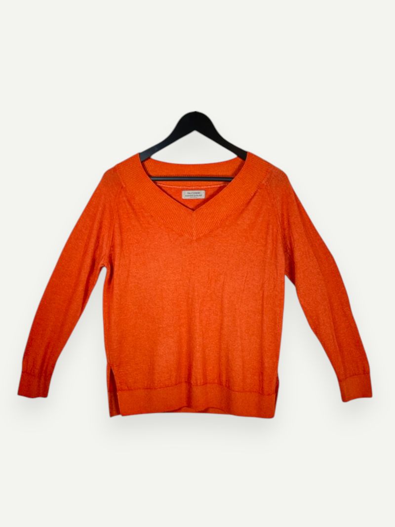 Orange Cashmere Knit