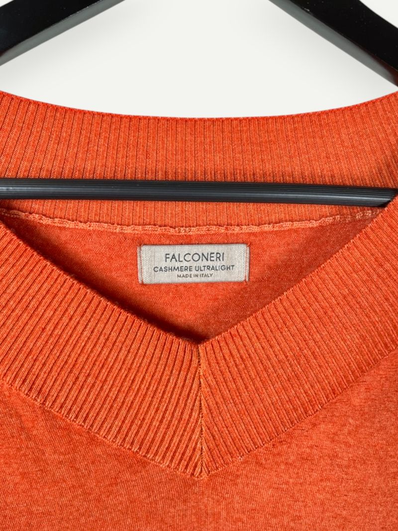 Orange Cashmere Knit