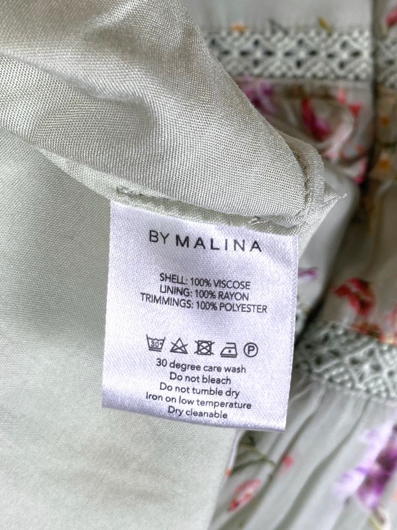 Floral Mint Mini Dress