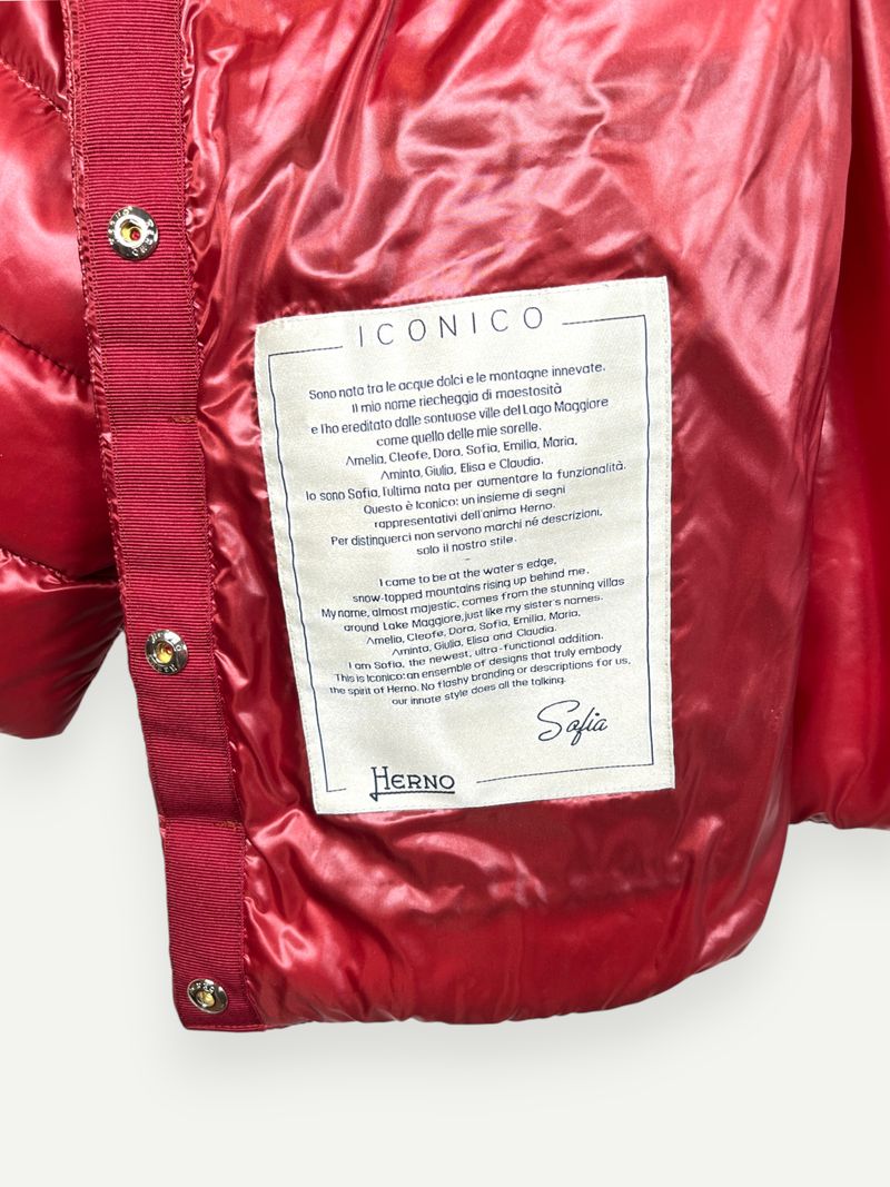 Red Down Jacket