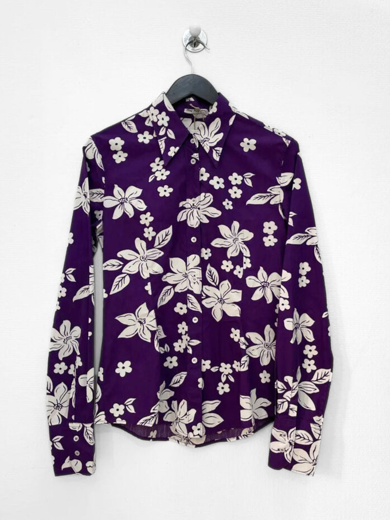 Floral Long Sleeve, Shirt