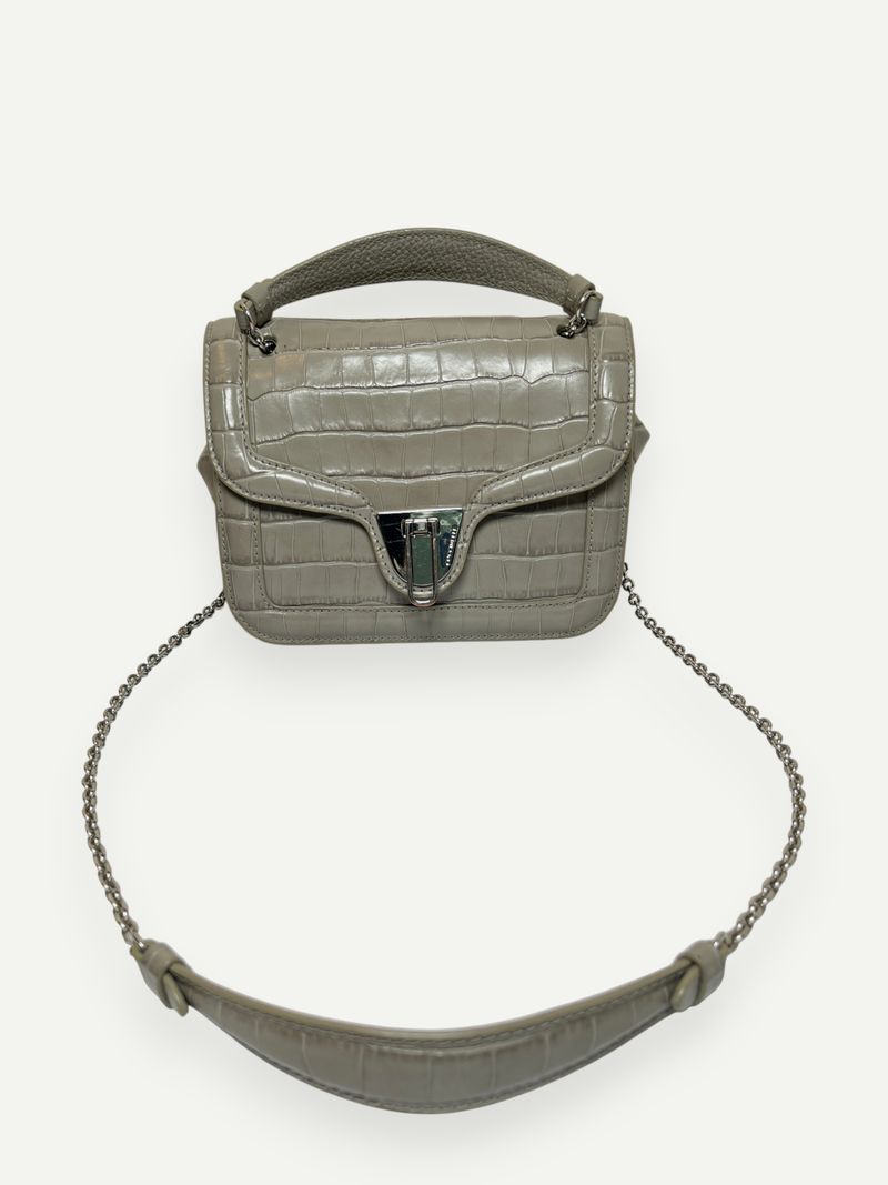 Grey Crossbody Handbag