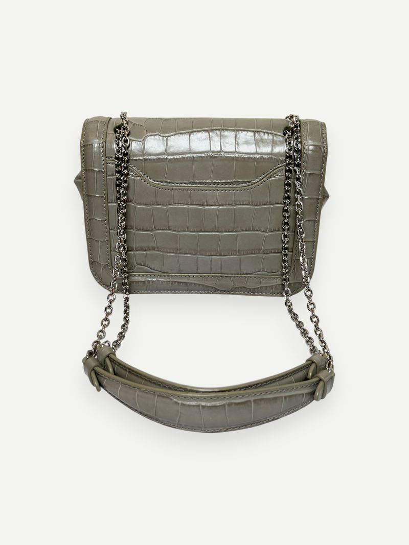 Grey Crossbody Handbag