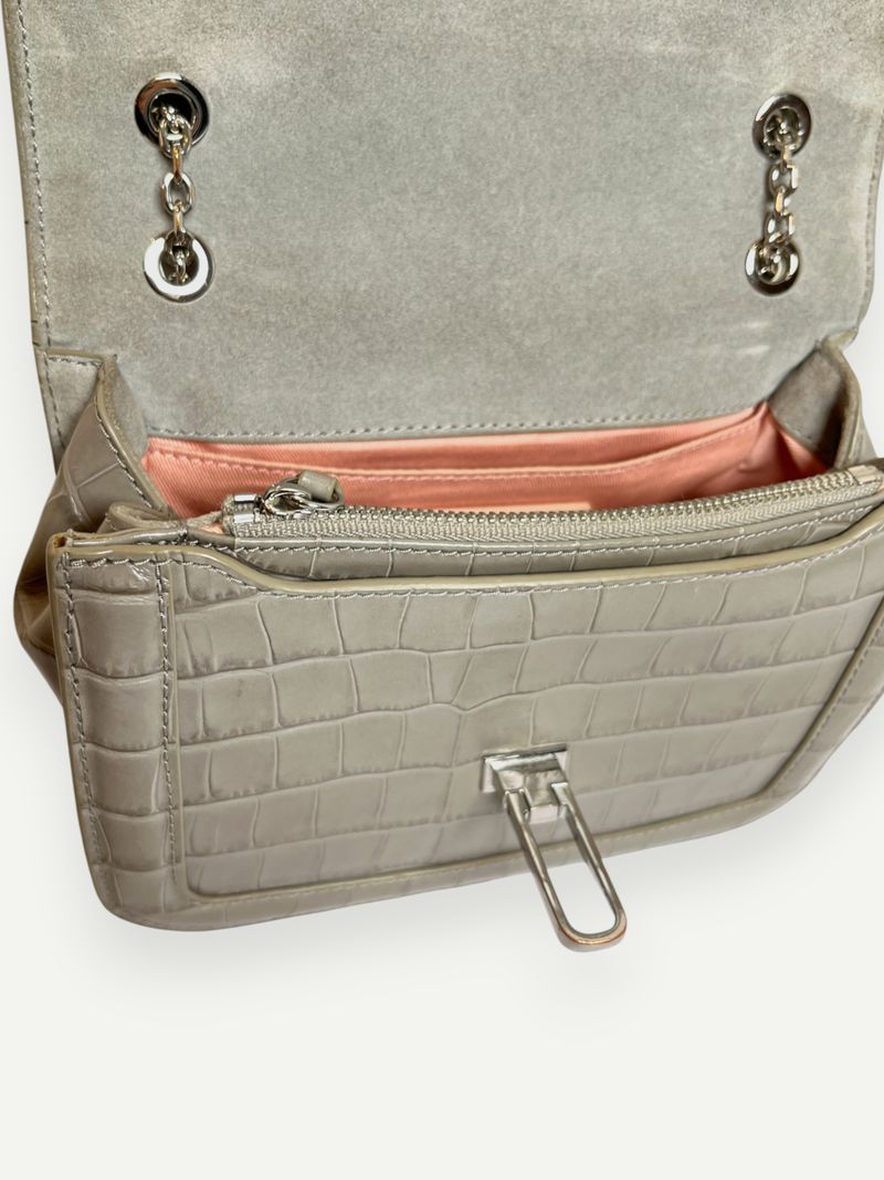Grey Crossbody Handbag