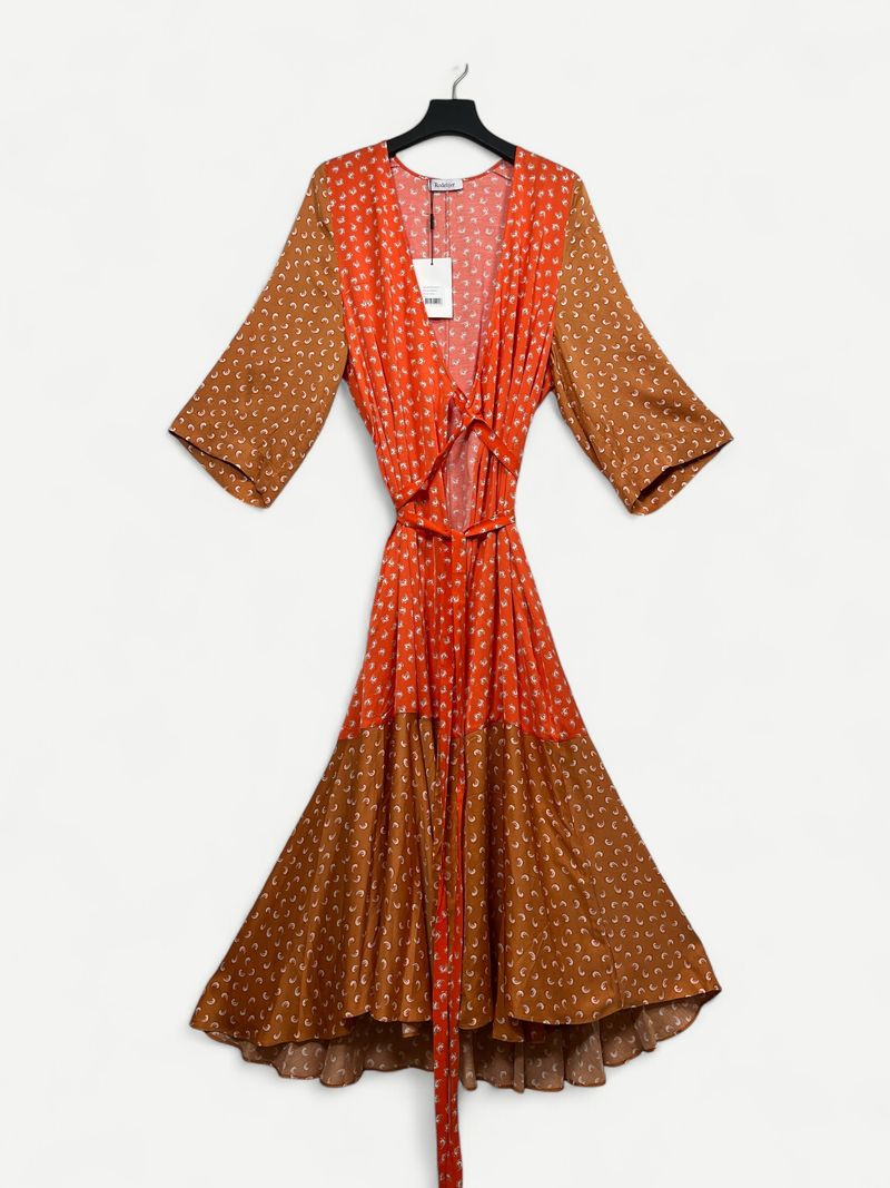 Sandy Ochre Long Sleeve Dress