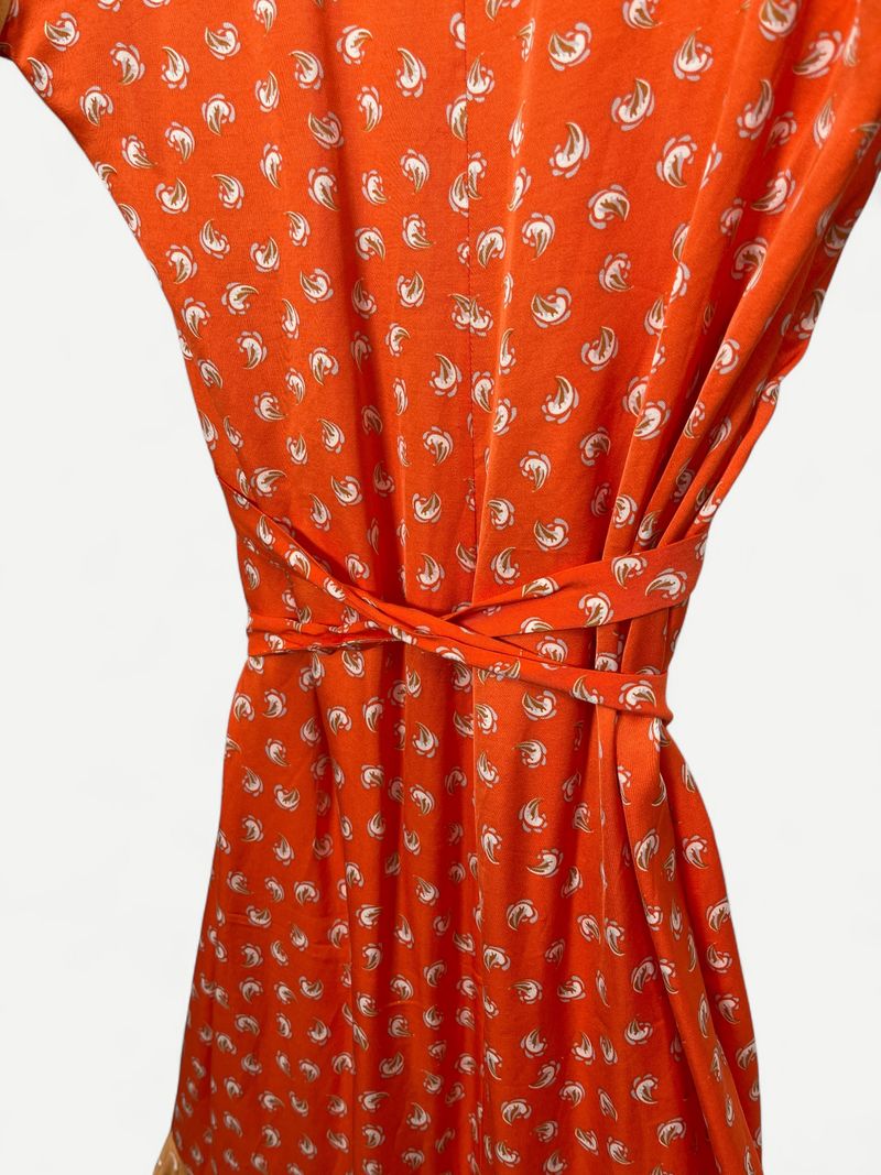 Sandy Ochre Long Sleeve Dress