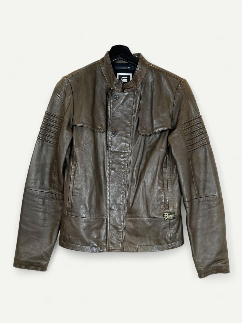 Dark Green Leather Jacket