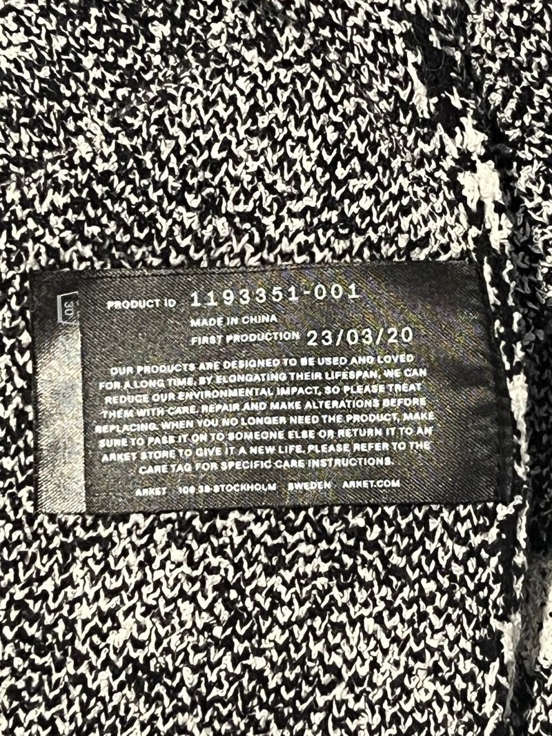 Checkered A-Line Skirt