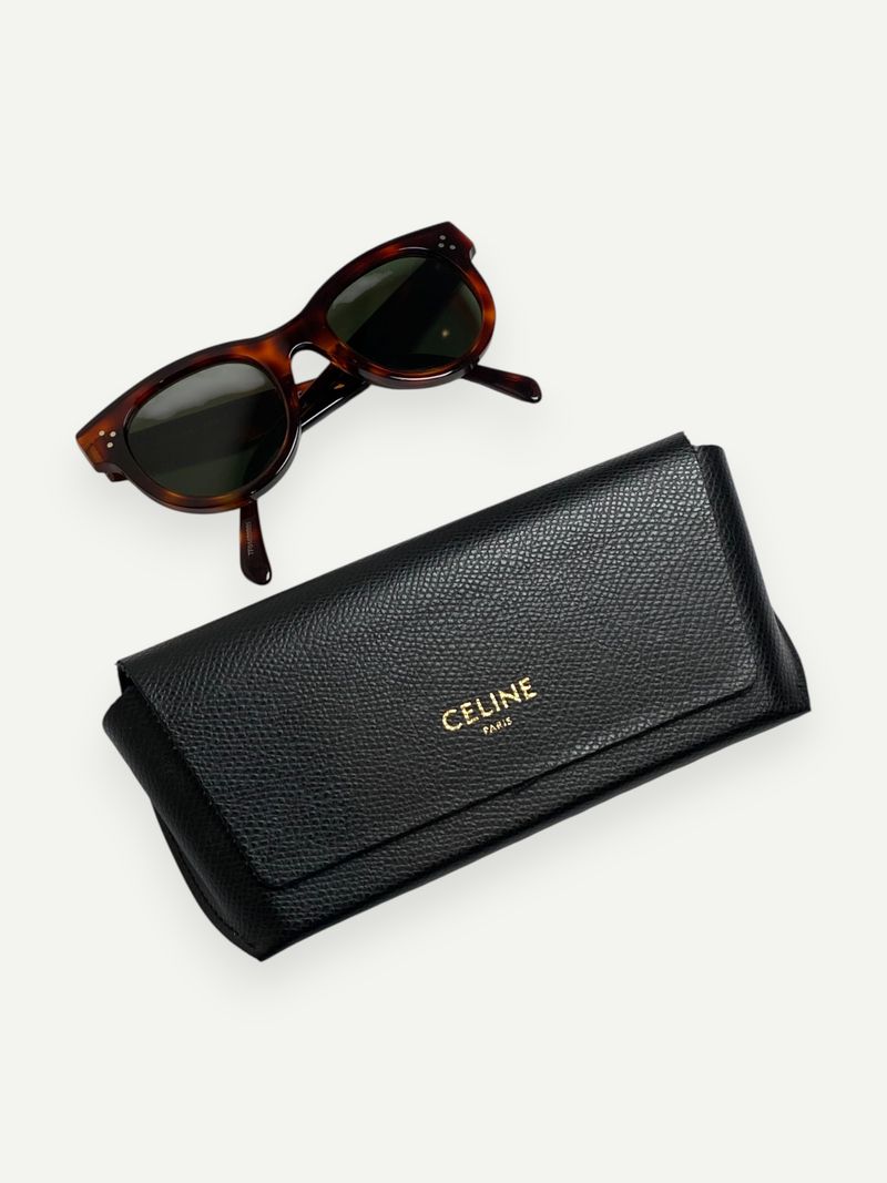Tortoiseshell D-Frame Sunglasses