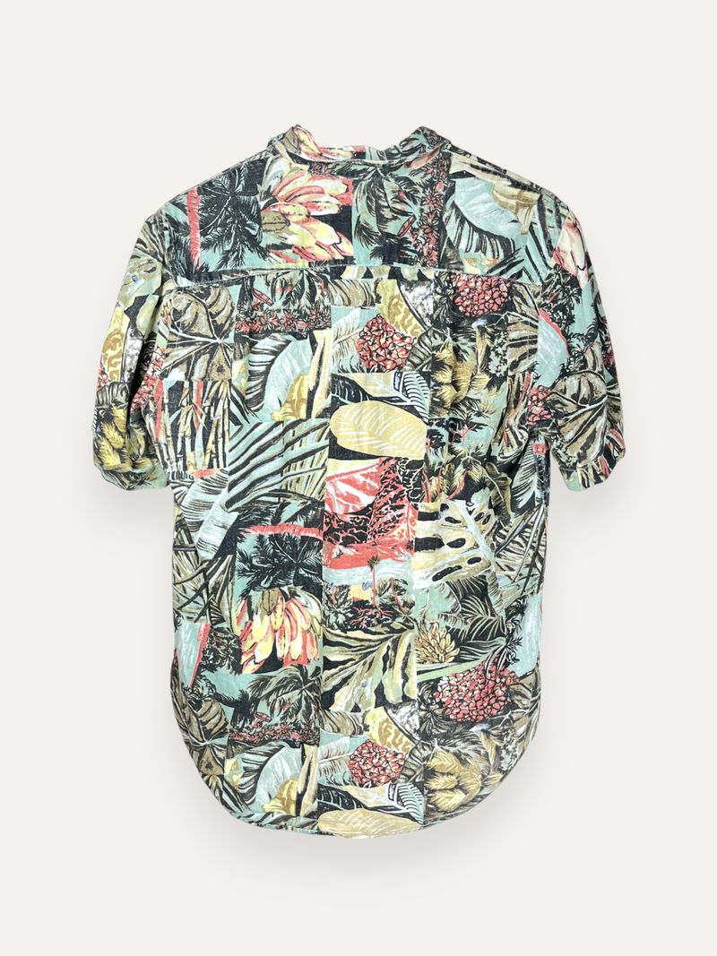 Jungle Pattern Short Sleeve Shirt