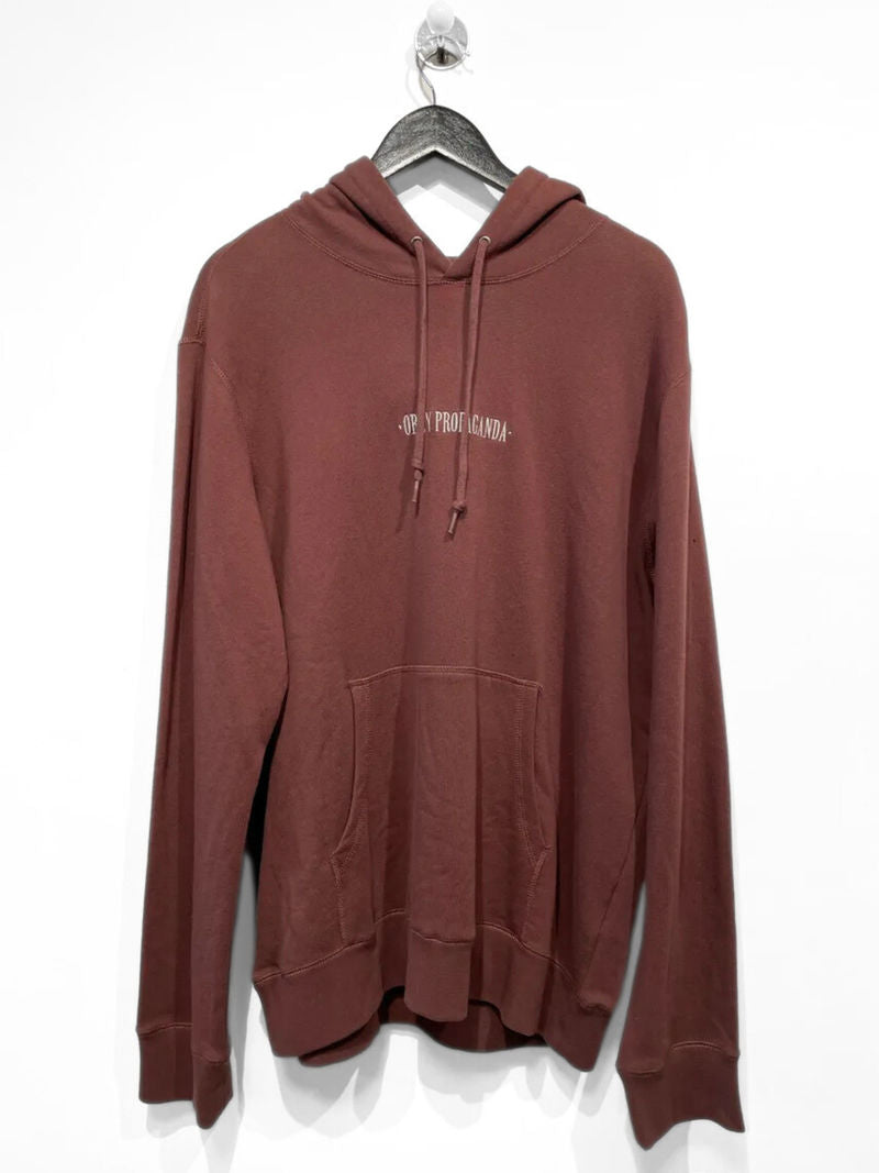 Burgundy Hoodie Sweatshirt