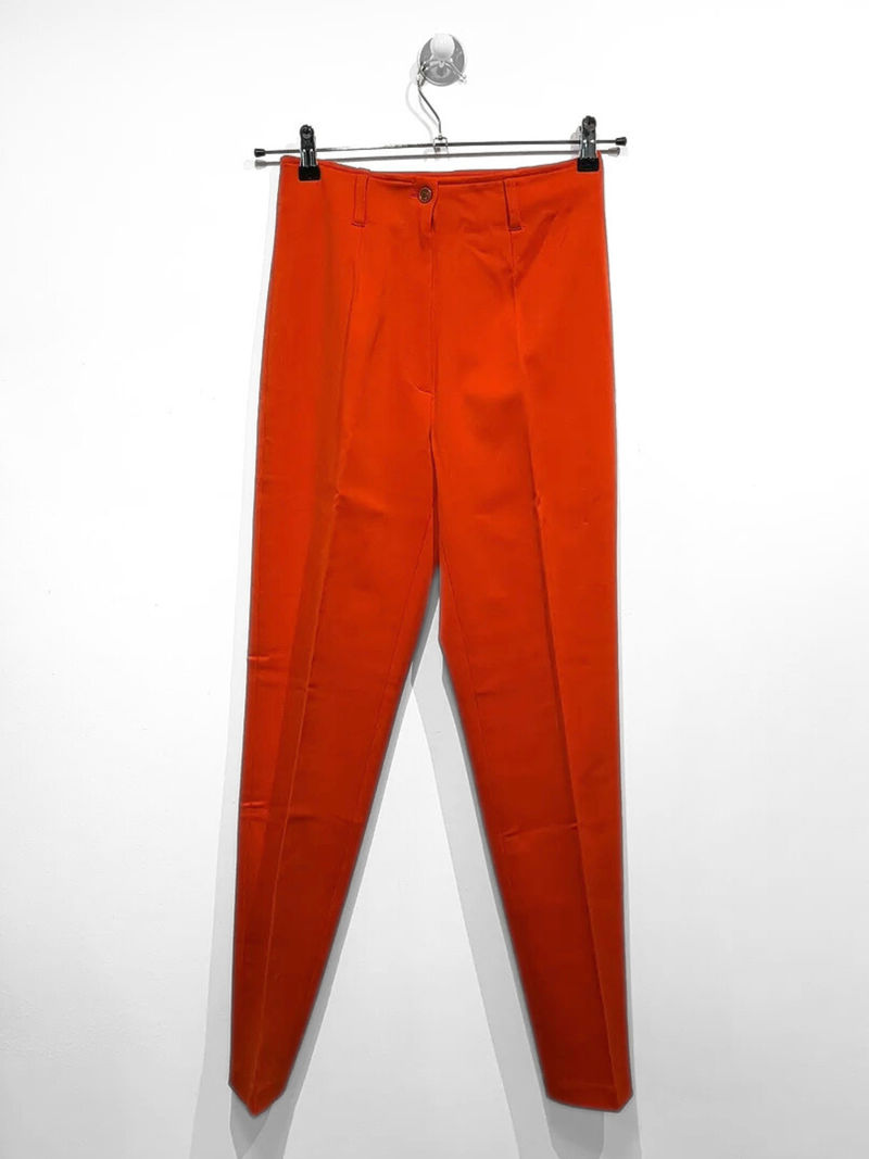 Orange High Waist Pant