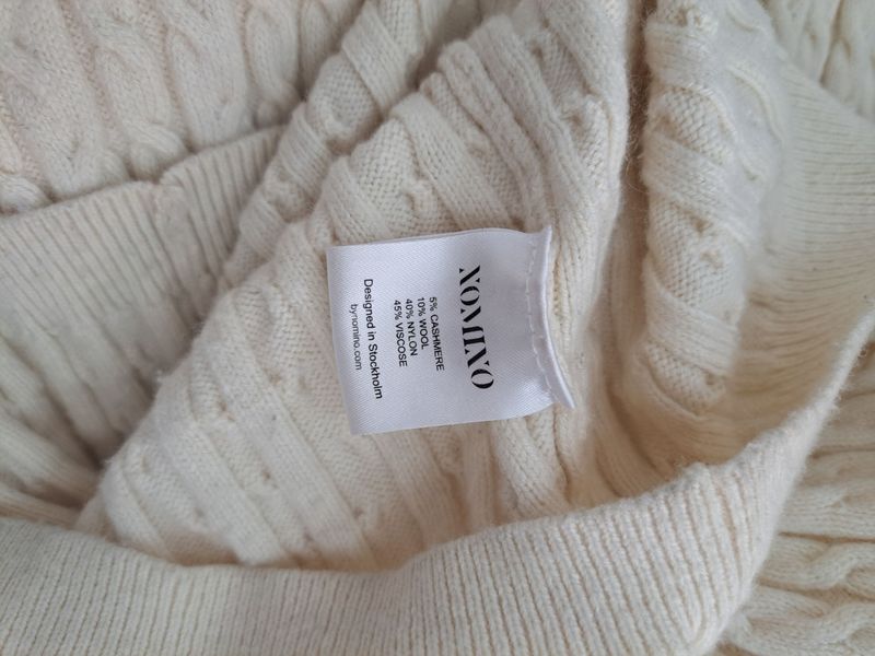 Beige Knitted Dress