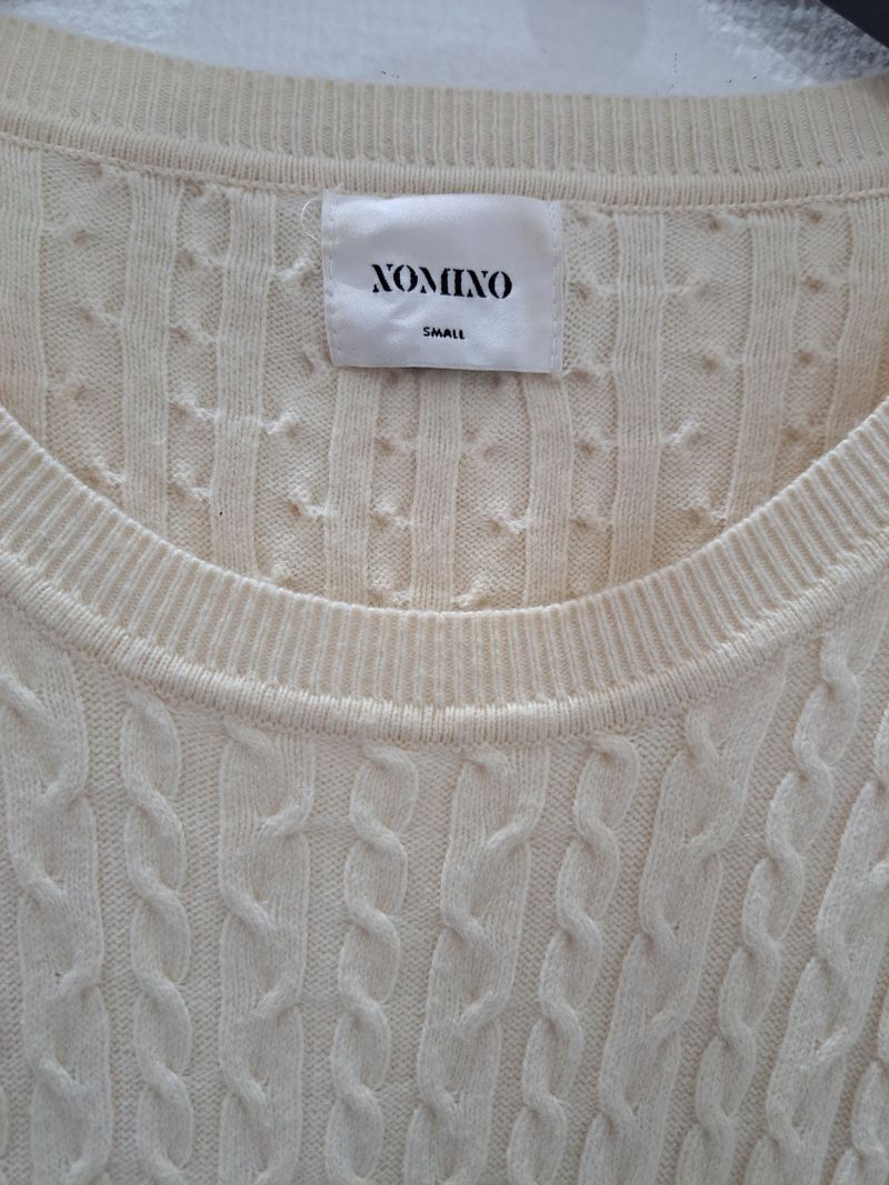Beige Knitted Dress