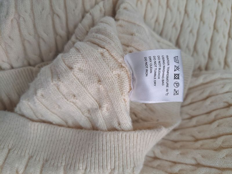Beige Knitted Dress