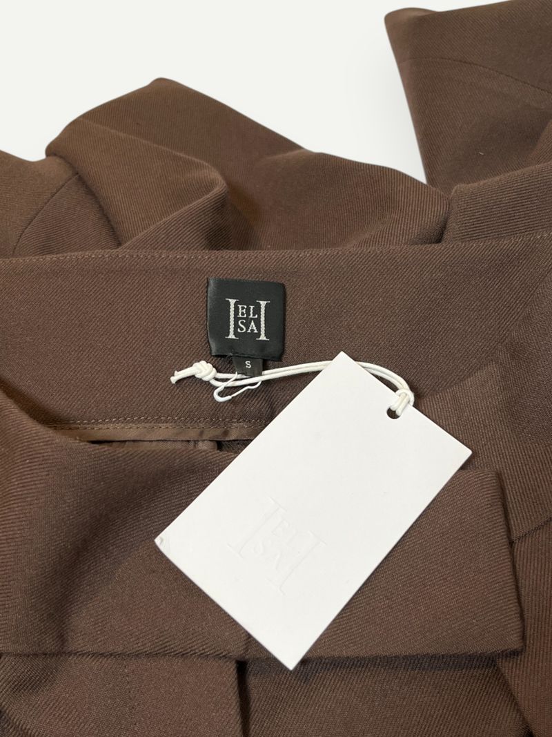 Brown Suit Pants