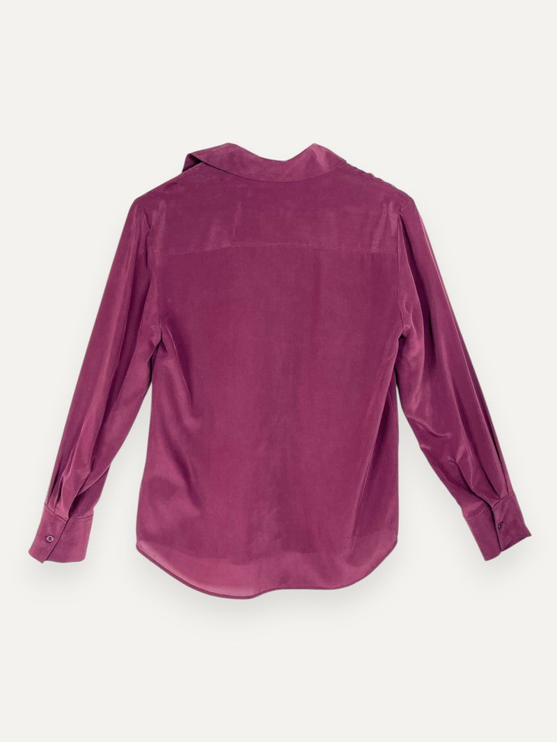 Bordeaux Long Sleeve Blouse