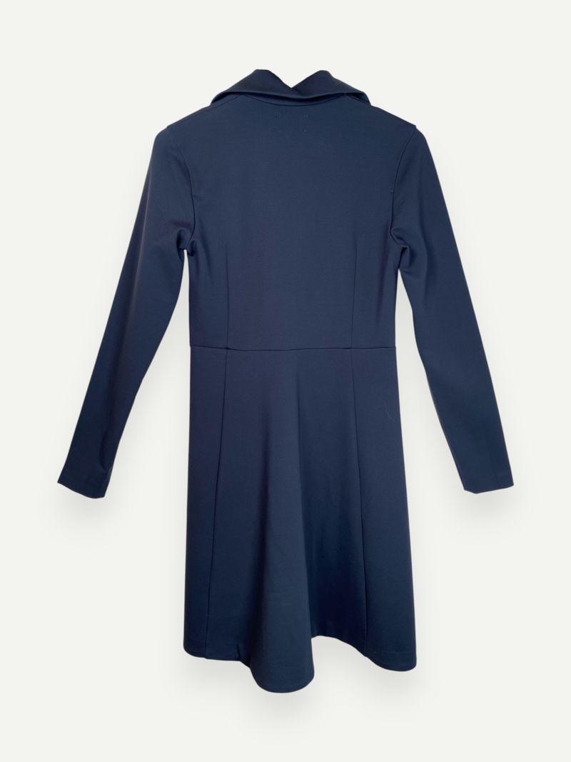 Navy Blue A-Line Dress