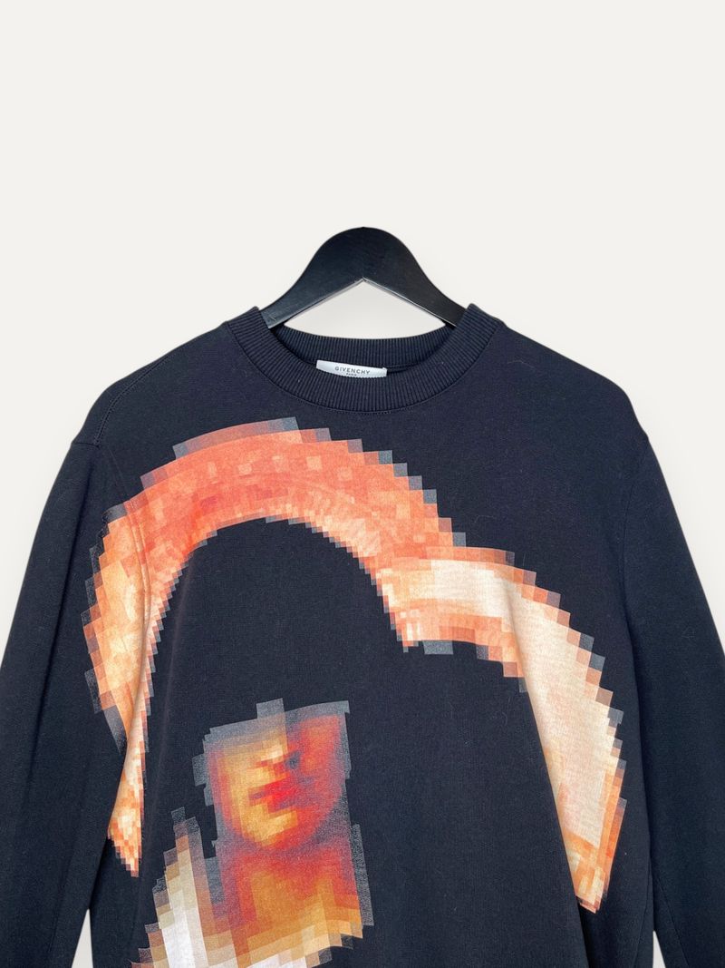 Madonna Pixel Cotton Sweatshirt