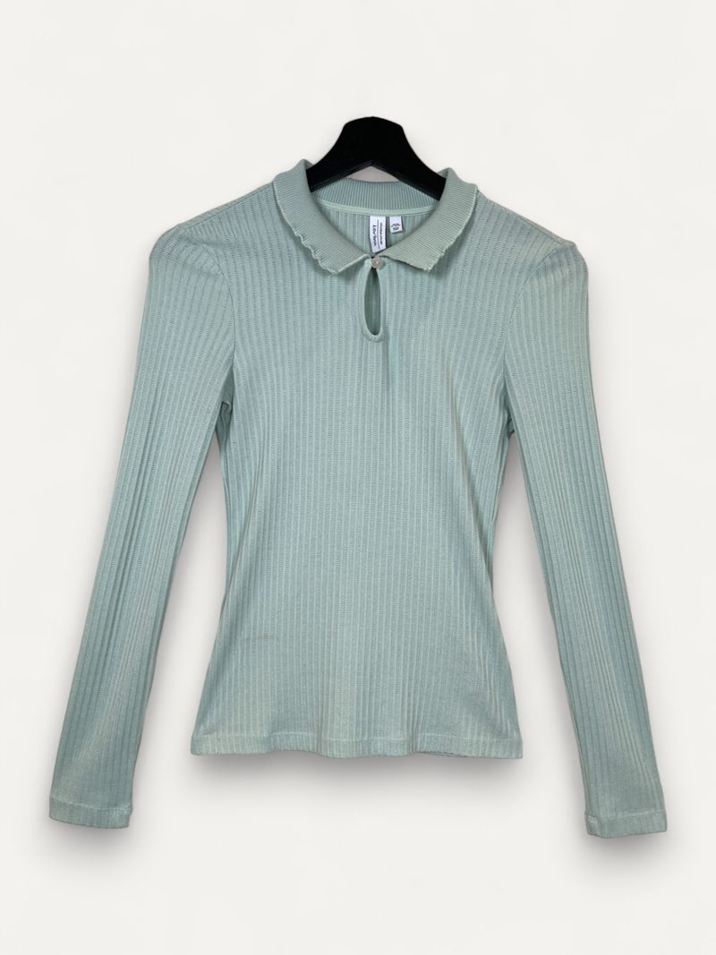 Mint Long Sleeve Top