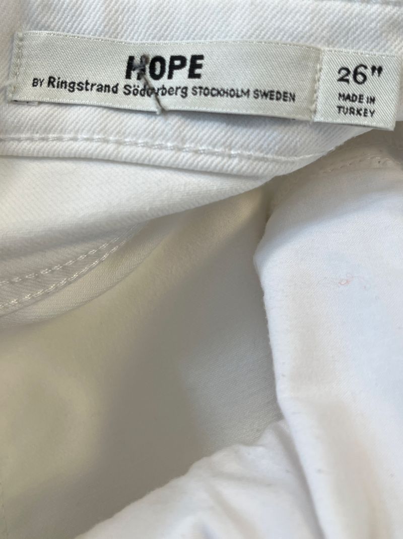 White jeans