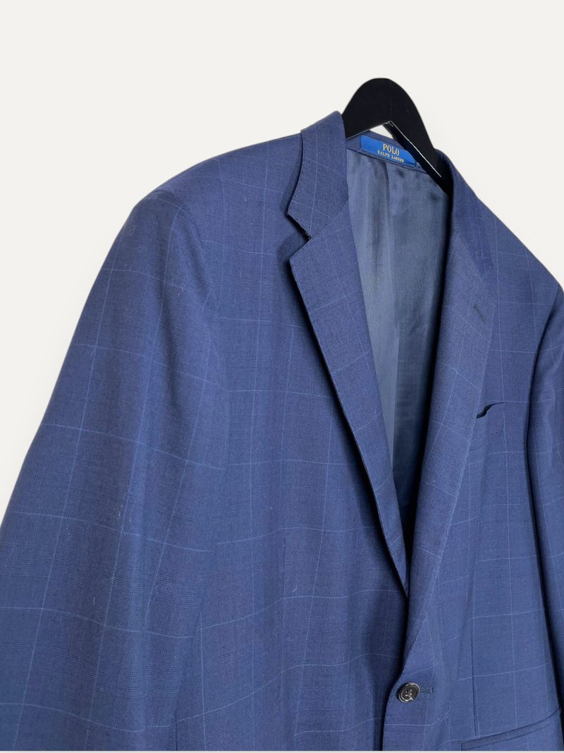 Navy Blue Single Breasted Blazer