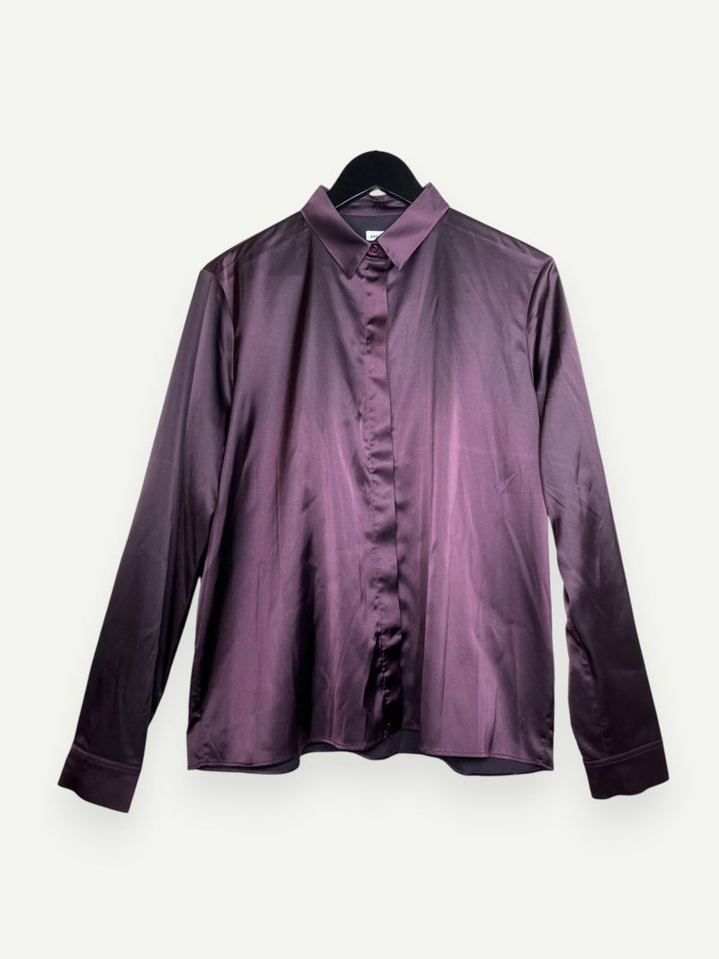 Dark Purple Long Sleeve Shirt