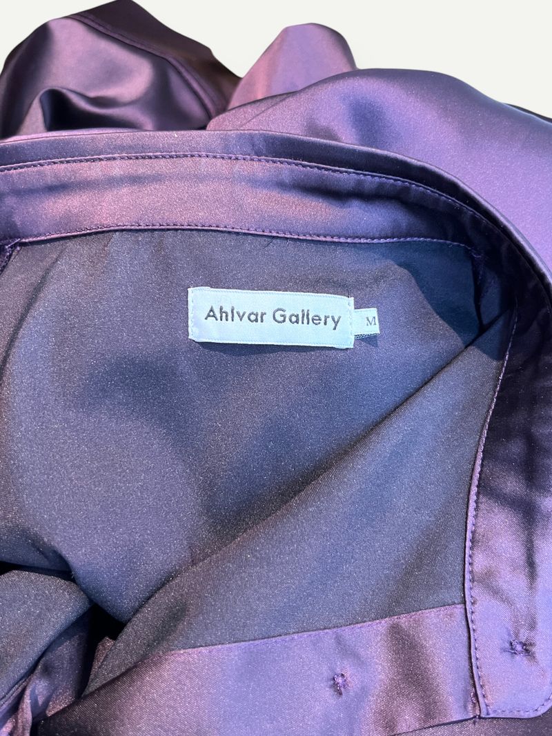 Dark Purple Long Sleeve Shirt