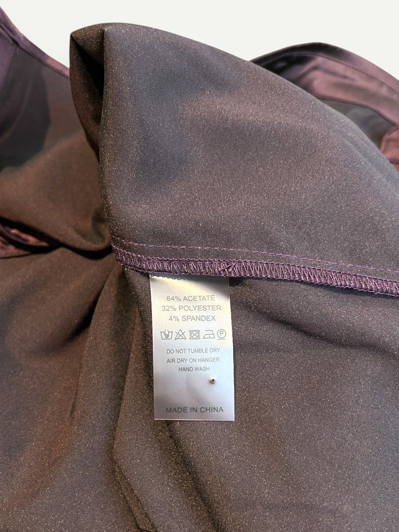 Dark Purple Long Sleeve Shirt