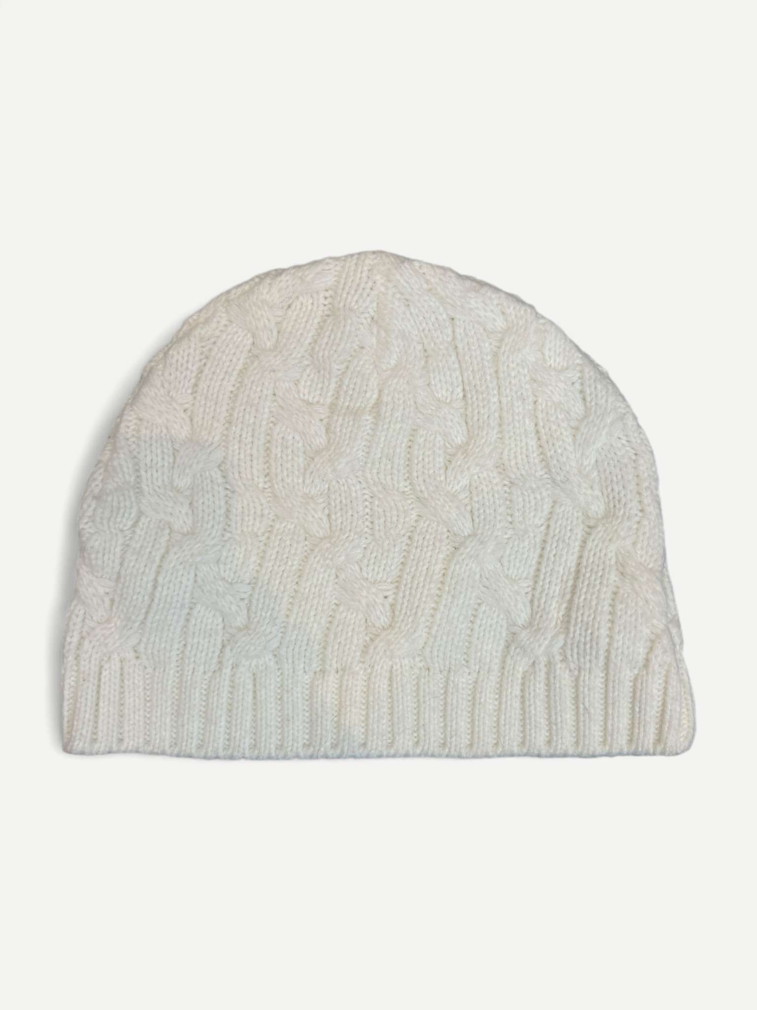 White Beanie