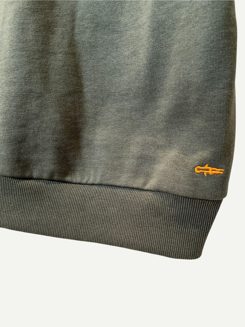 Army Green Crewneck