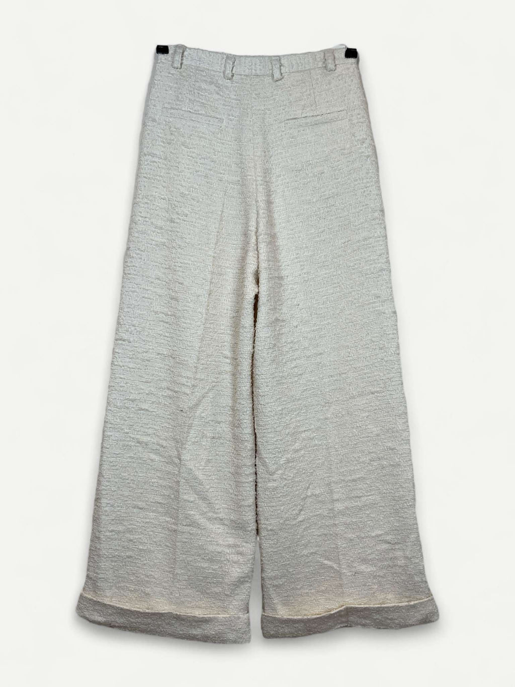 Cream Boucle Pants