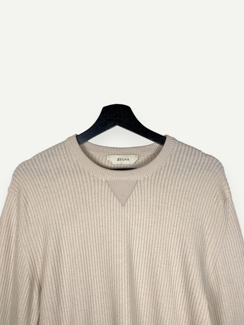 Beige Knit