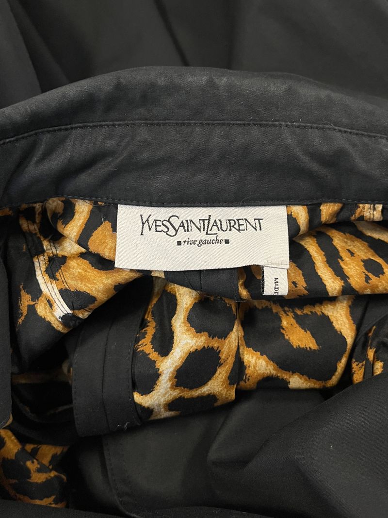 Black Belted Trench Coat