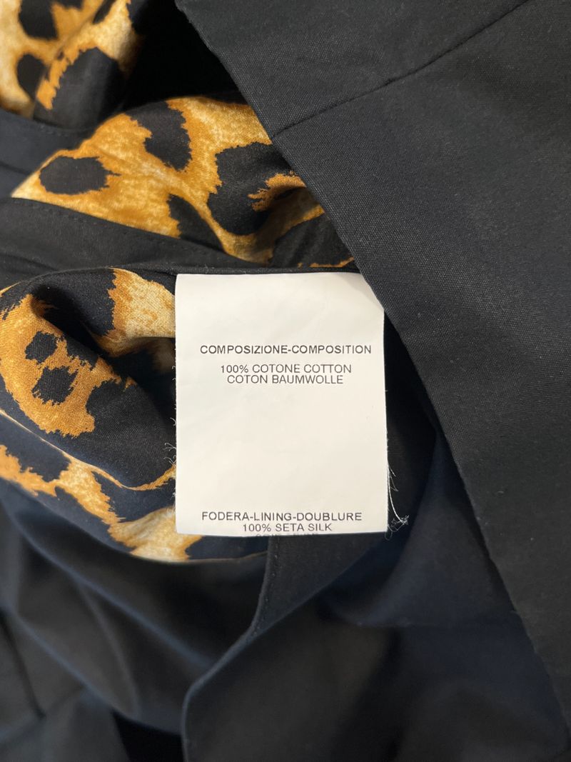 Black Belted Trench Coat