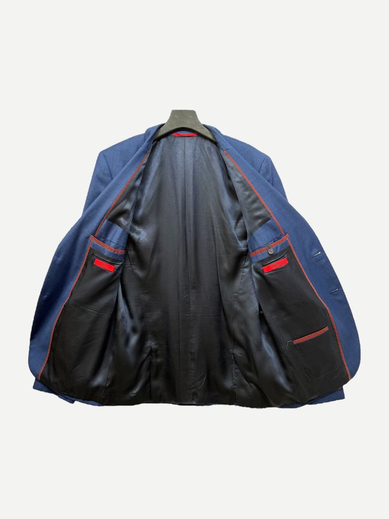 Blue Single Breasted Blazer