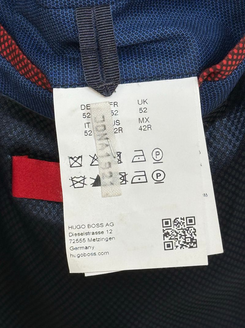 Blue Single Breasted Blazer