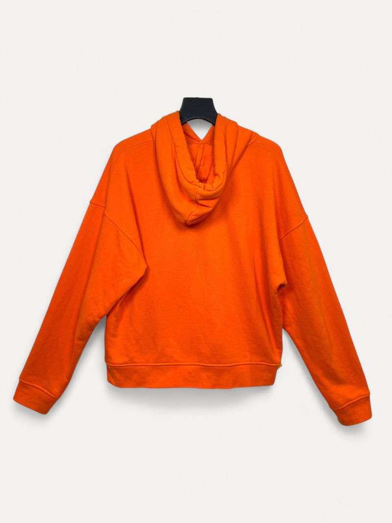 Orange Hoodie Top