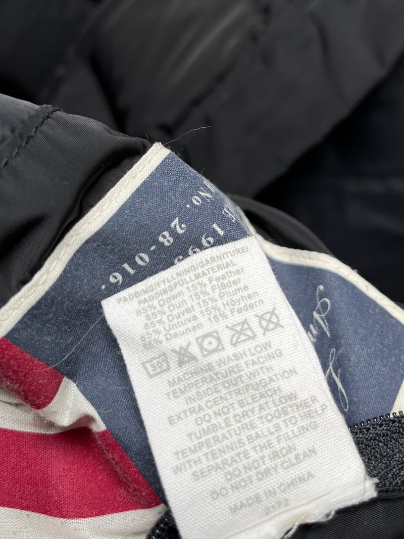 Black Long Down Jacket