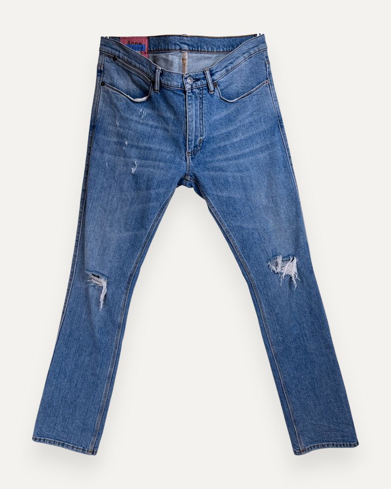 Blå Konst Jeans