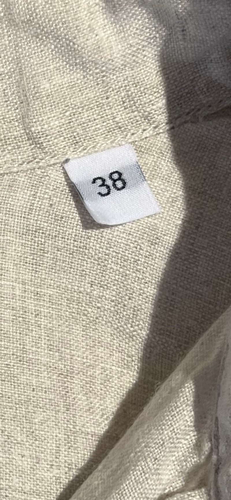 Beige Linen Shirt