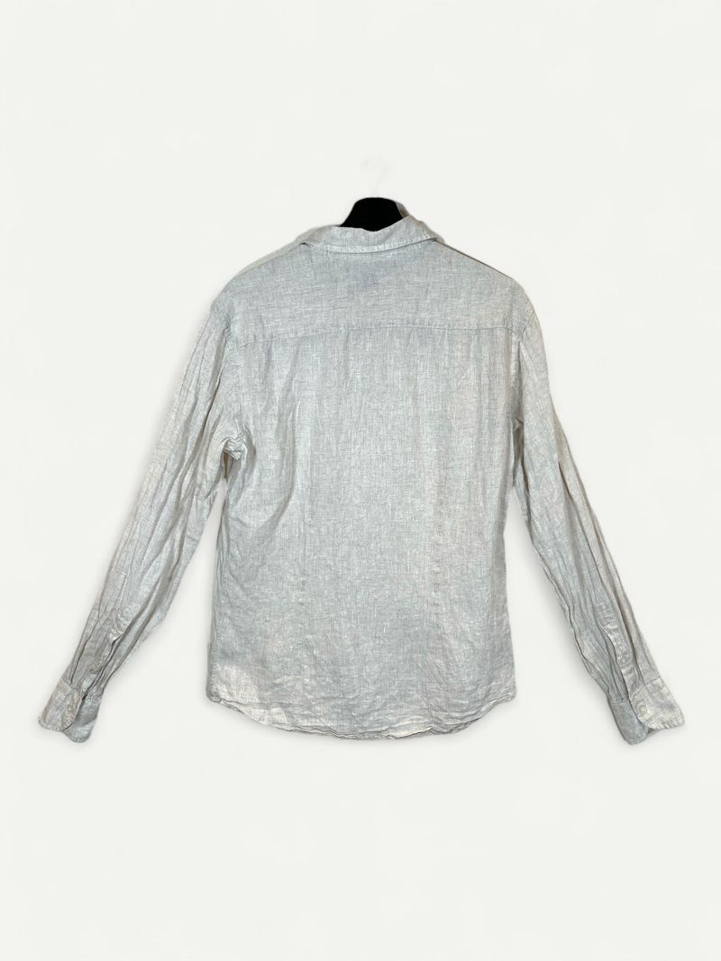 Beige Linen Shirt