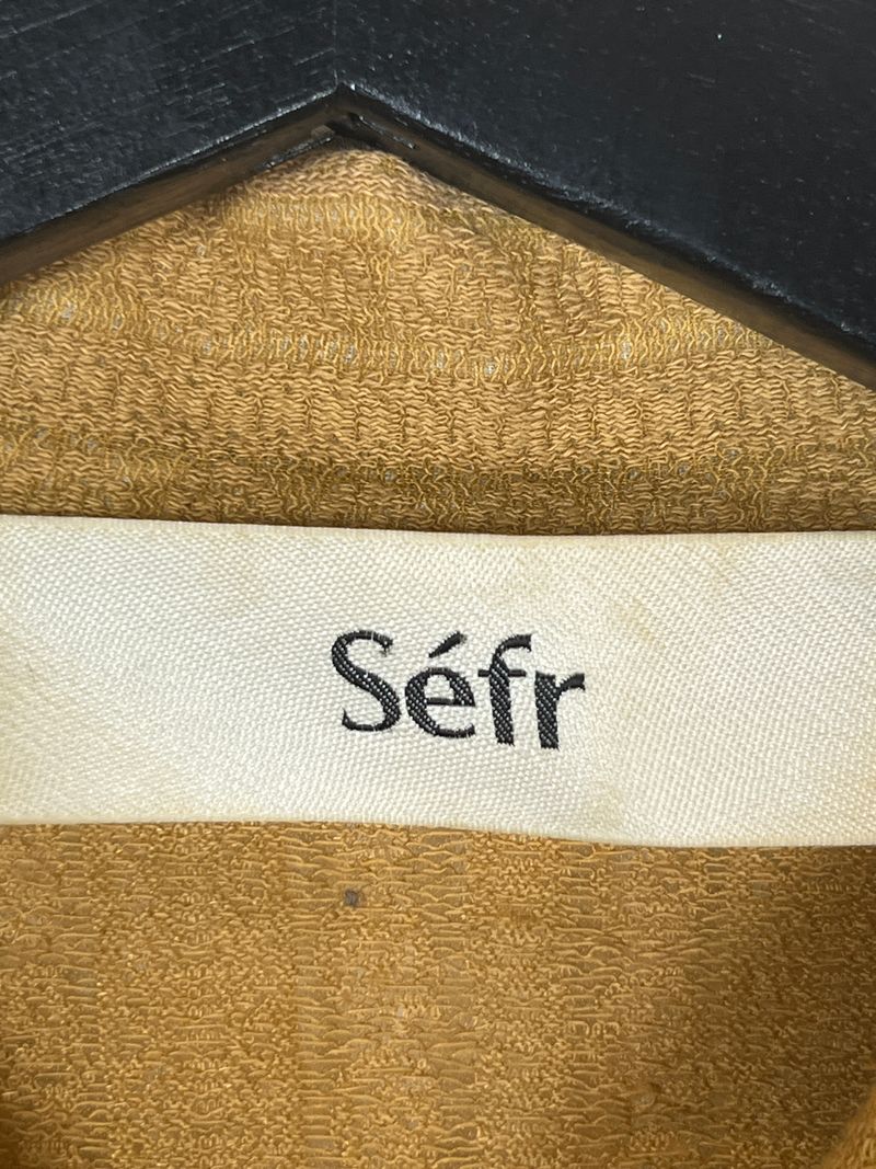 Long Sleeve Caramel Cotton Shirt