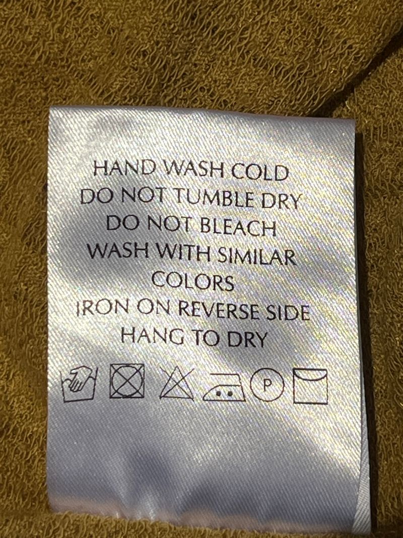 Long Sleeve Caramel Cotton Shirt