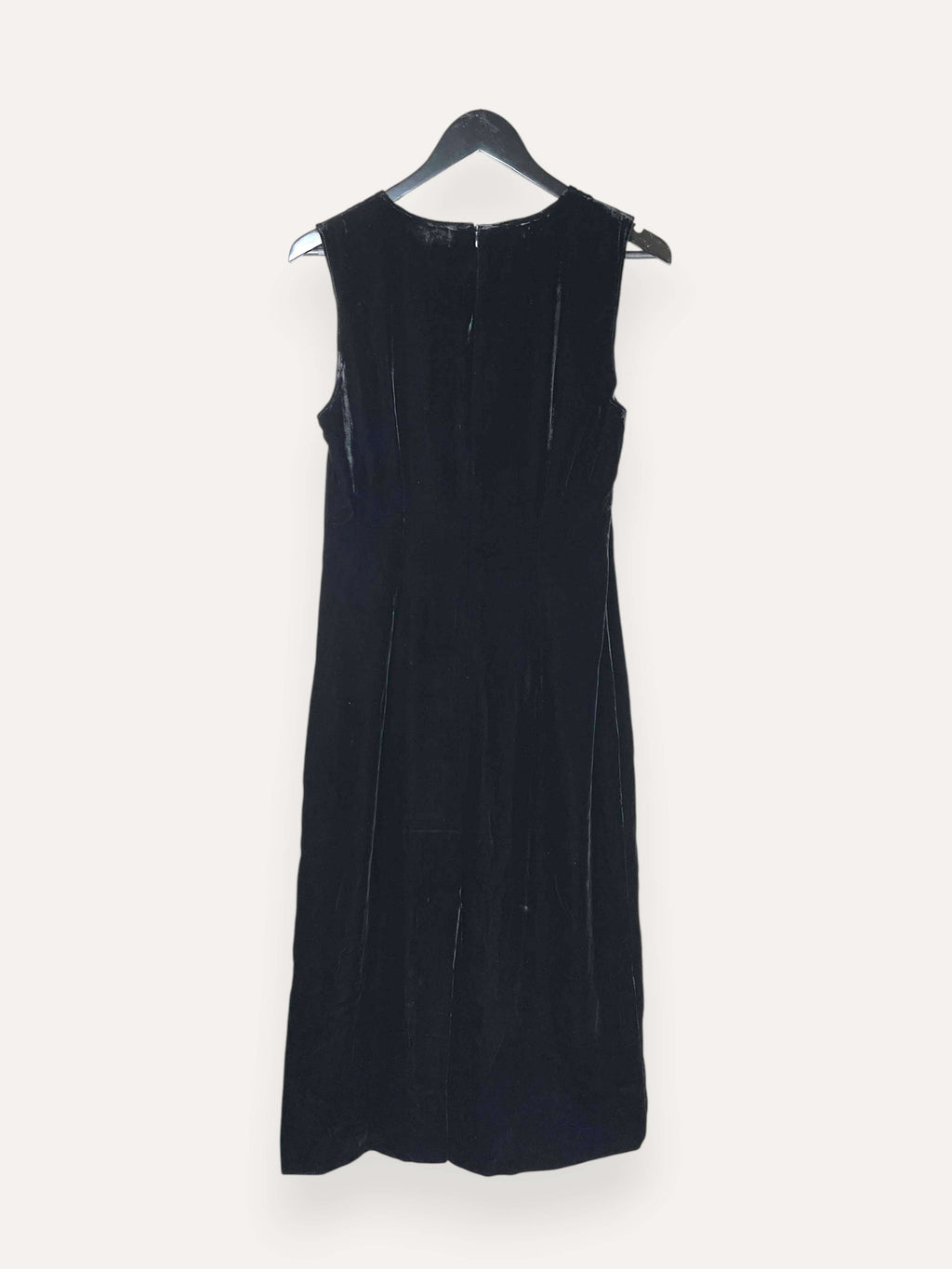 Ajka Cut Out Black Midi Dress