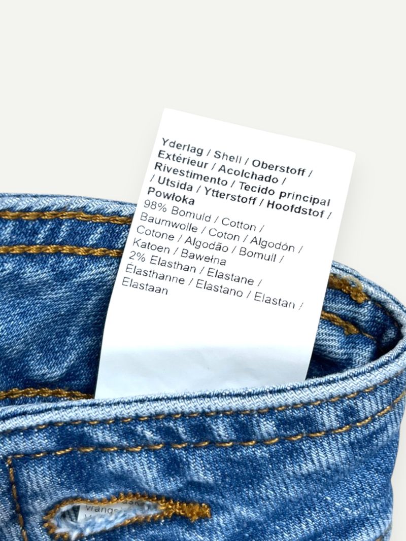 MMHermina Zack Blue Wide Leg Jeans