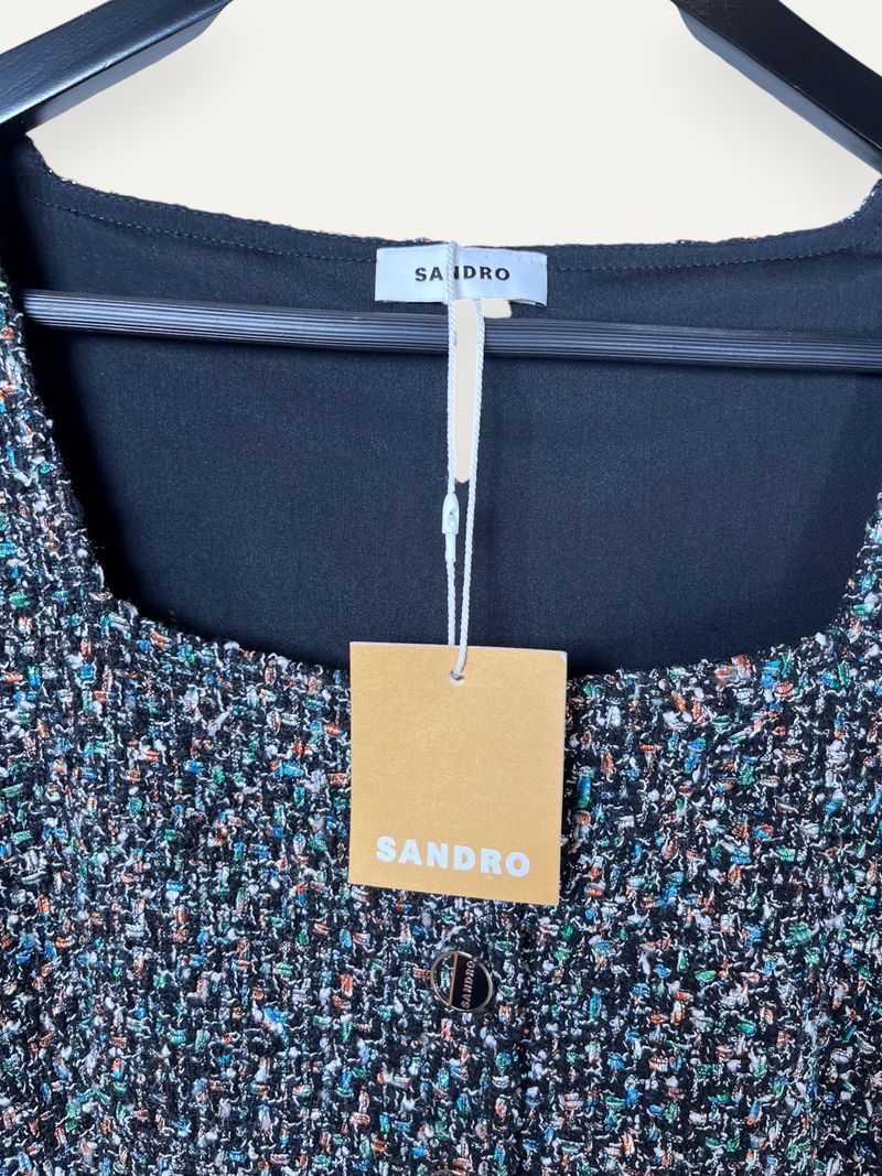 Tweed Lolita Knee Length Dress