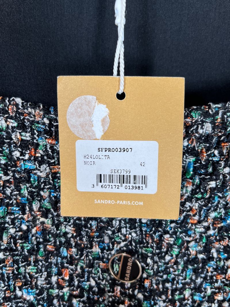 Tweed Lolita Knee Length Dress