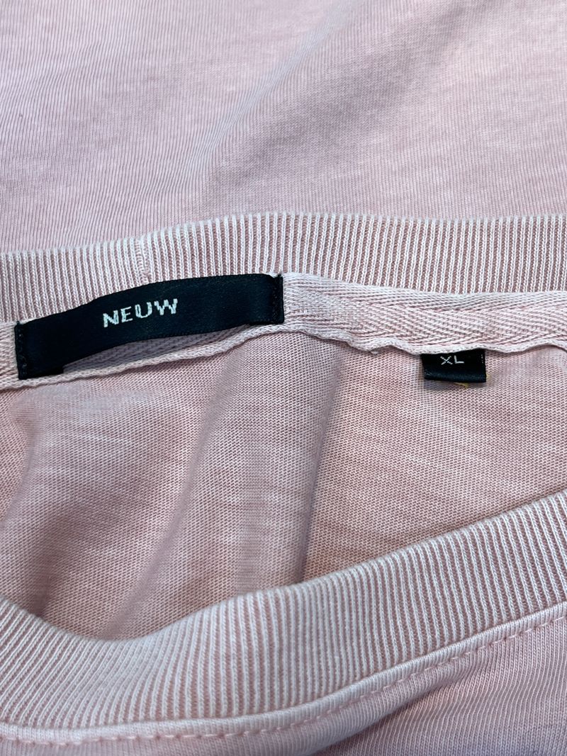 Dusty Pink Cotton T-Shirt